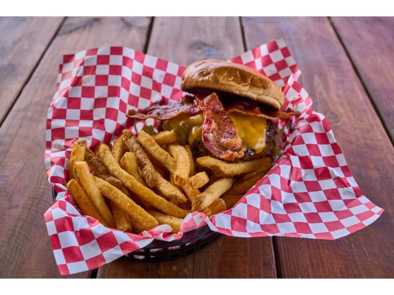 Bacon Cheddar Burger.