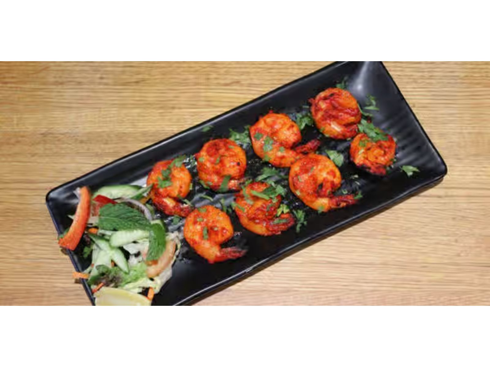 Tandoori Prawns.