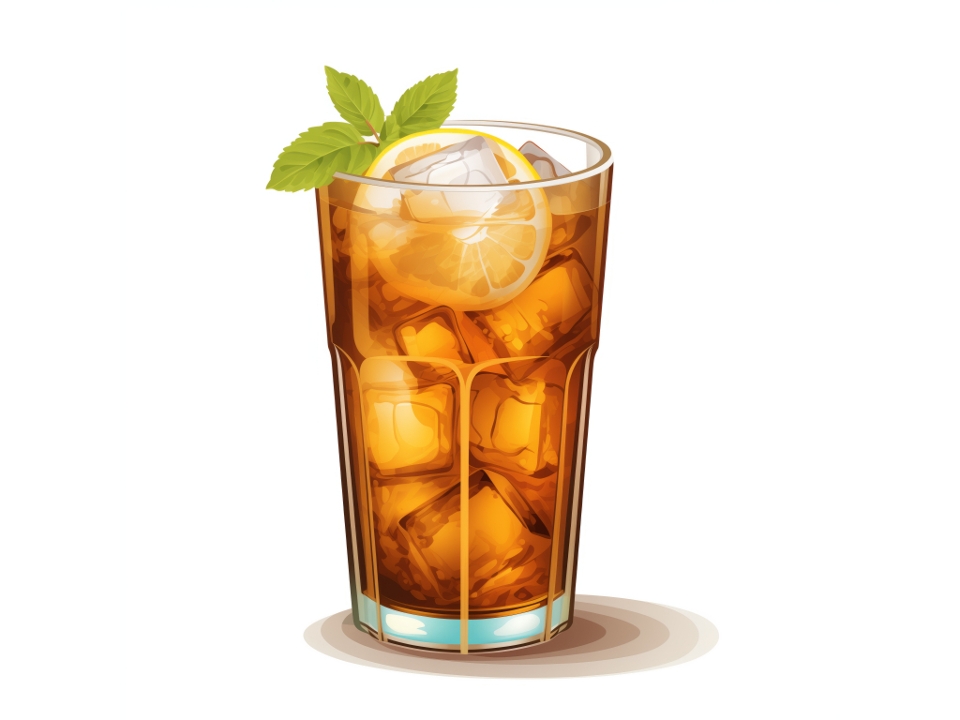 Fresh Brewed Ice Tea.