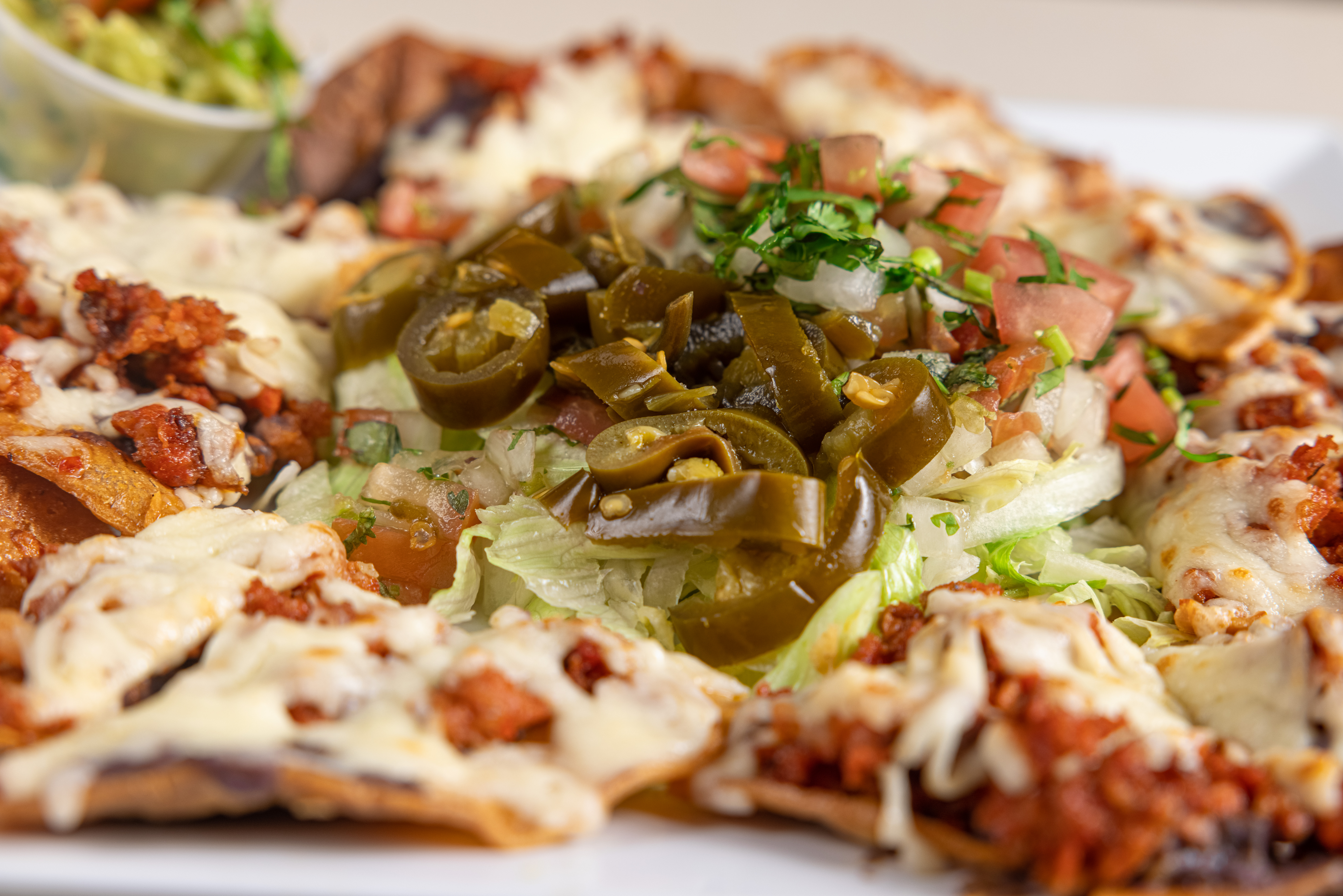 Nachos with 2 Meats.