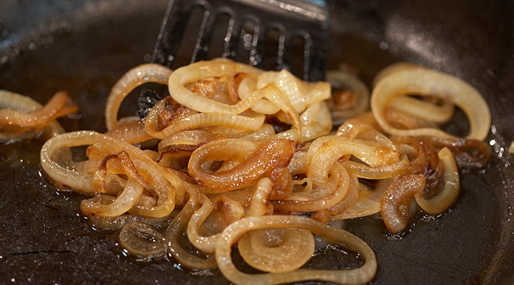 Grilled Onions.