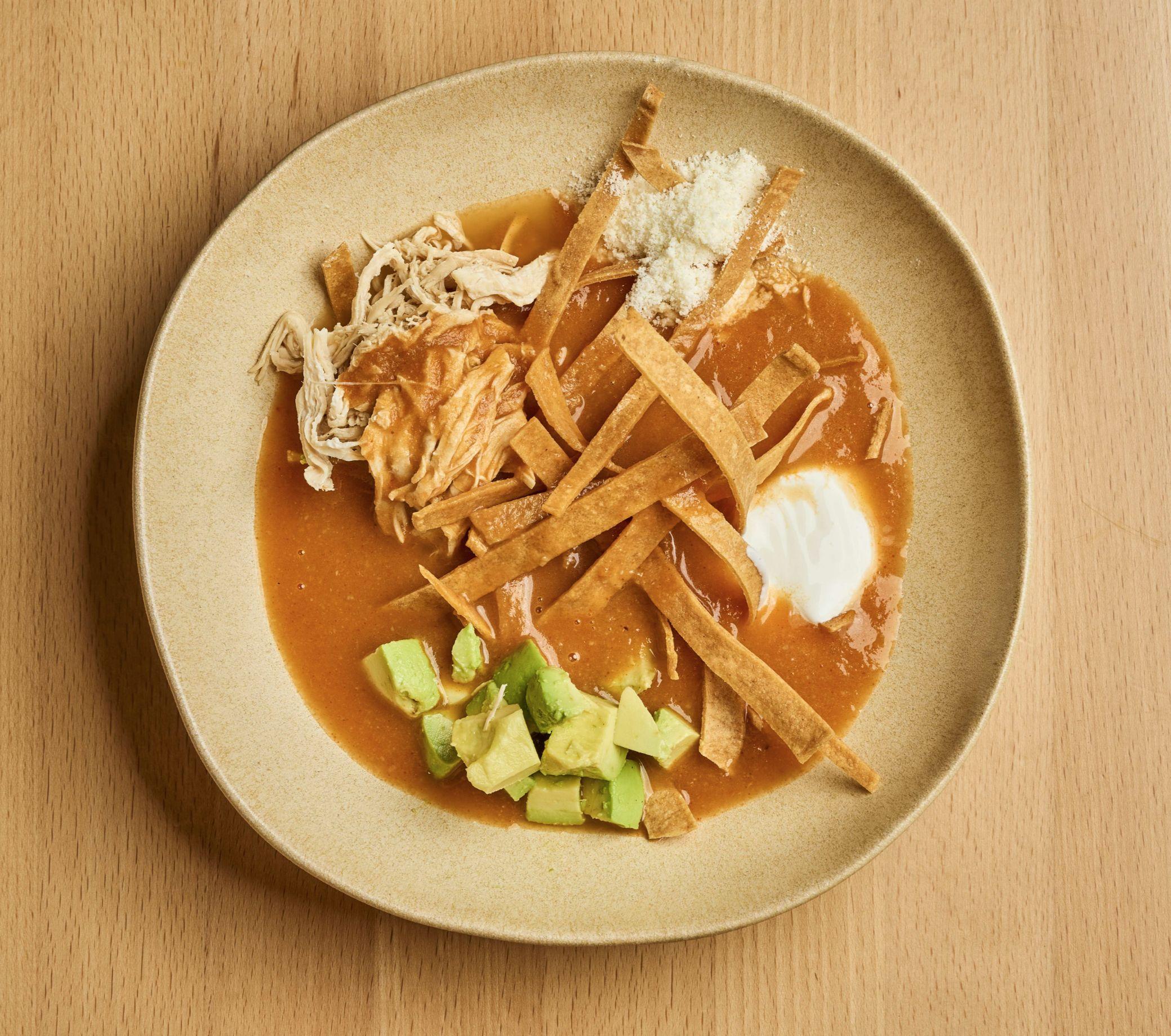 Azteca Tortilla Soup.