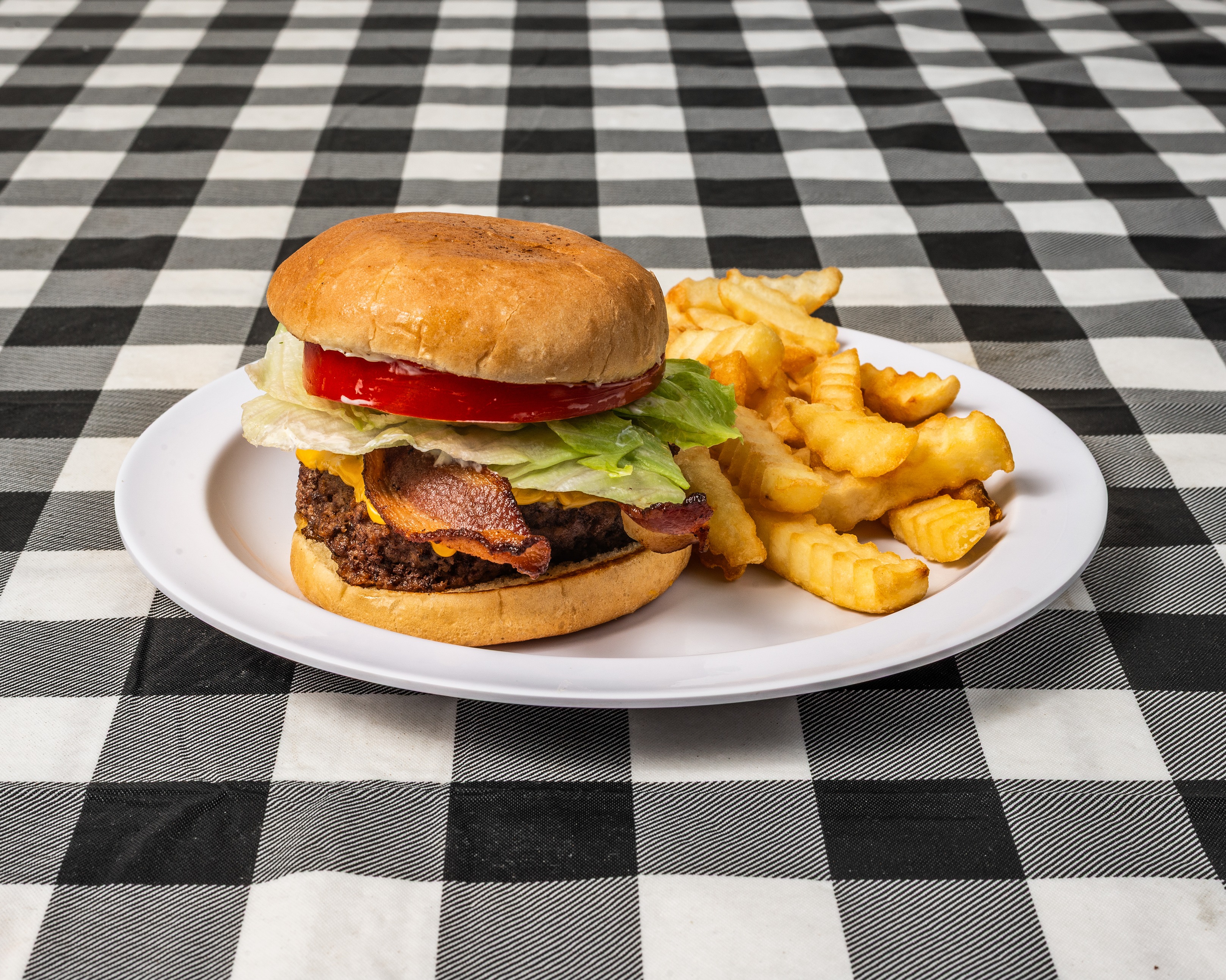 Bacon Cheeseburger.