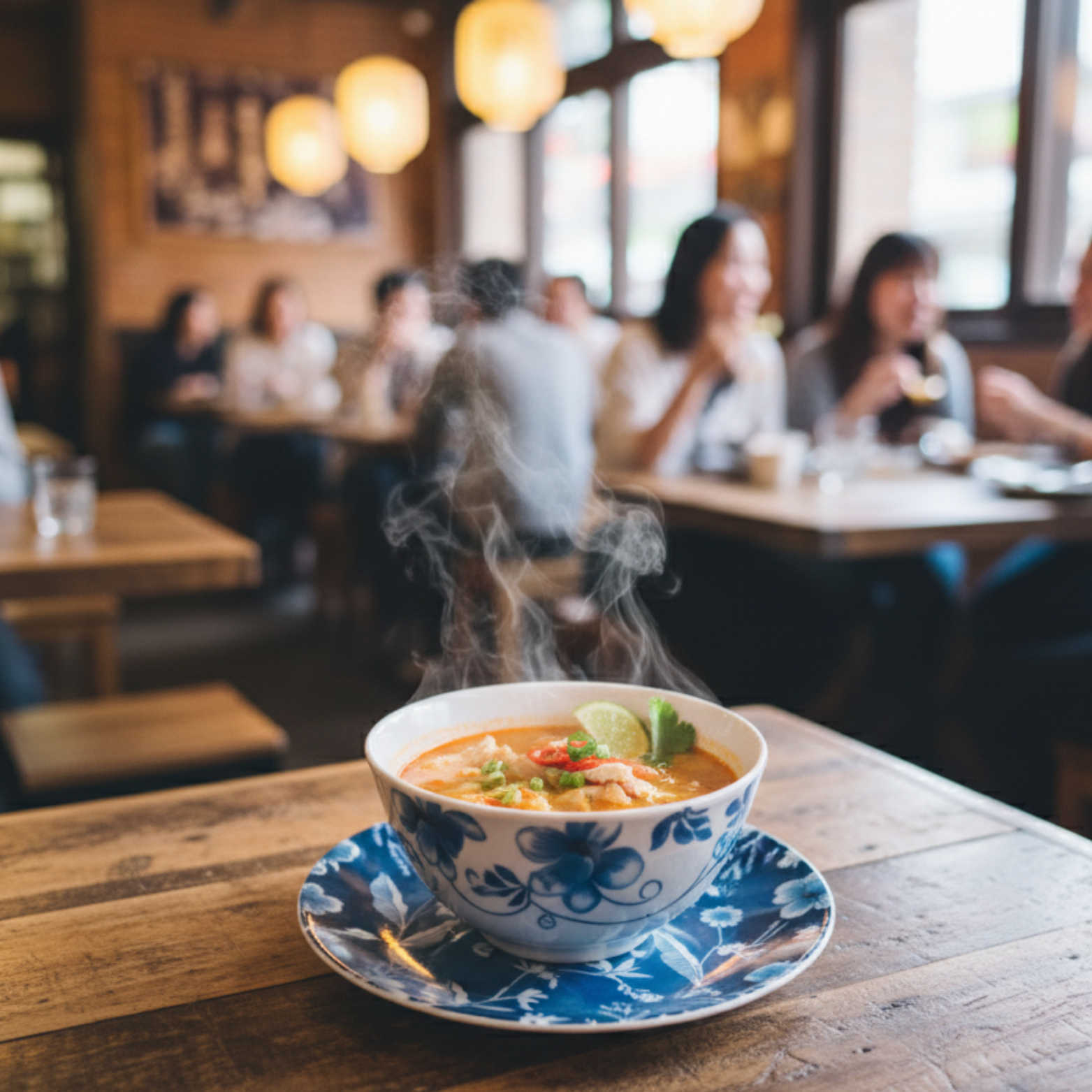 Tom Yum (Lemongrass Soup).