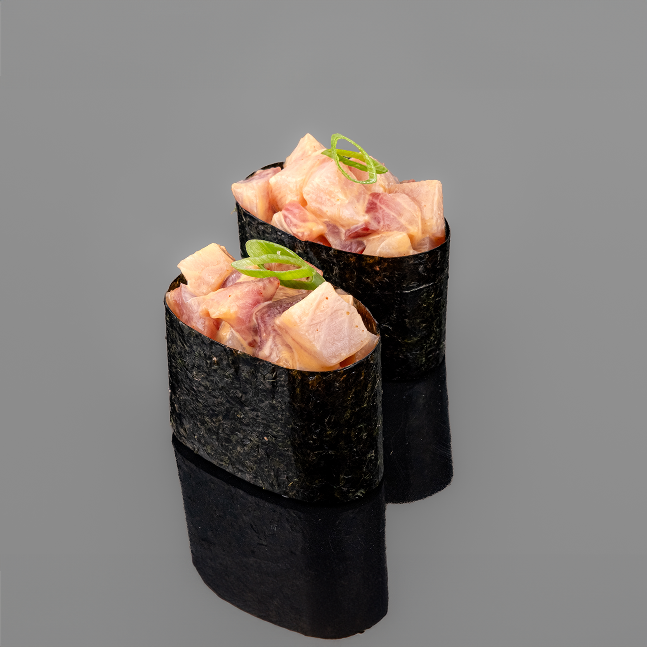 Spicy Hamachi Gunkan.