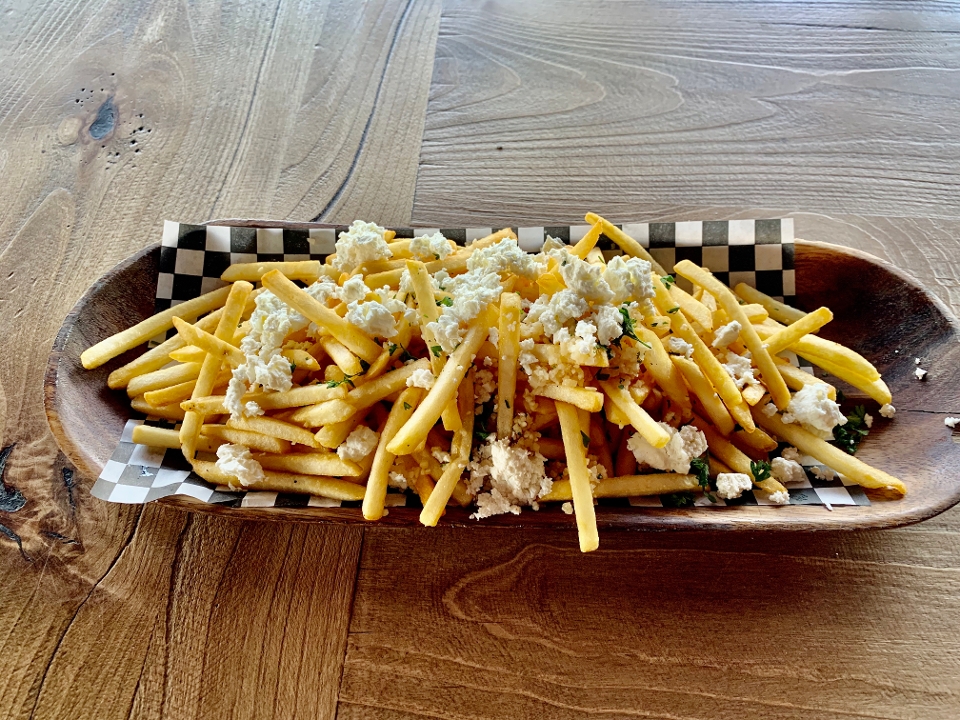 Garlic Feta Fries.