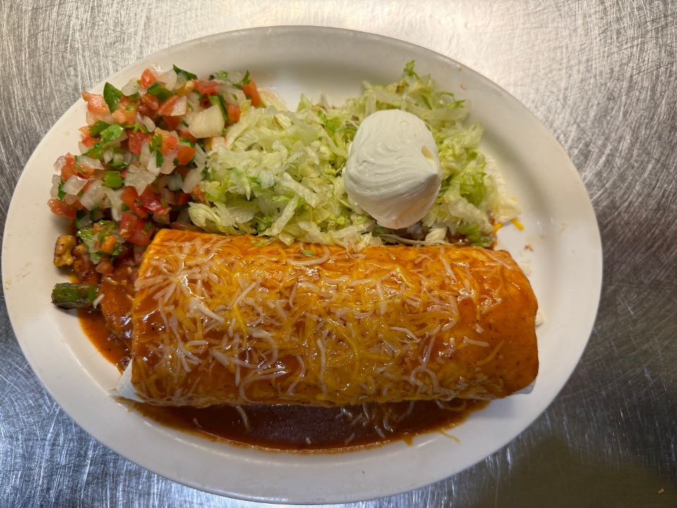 Grande Fajita Burrito.