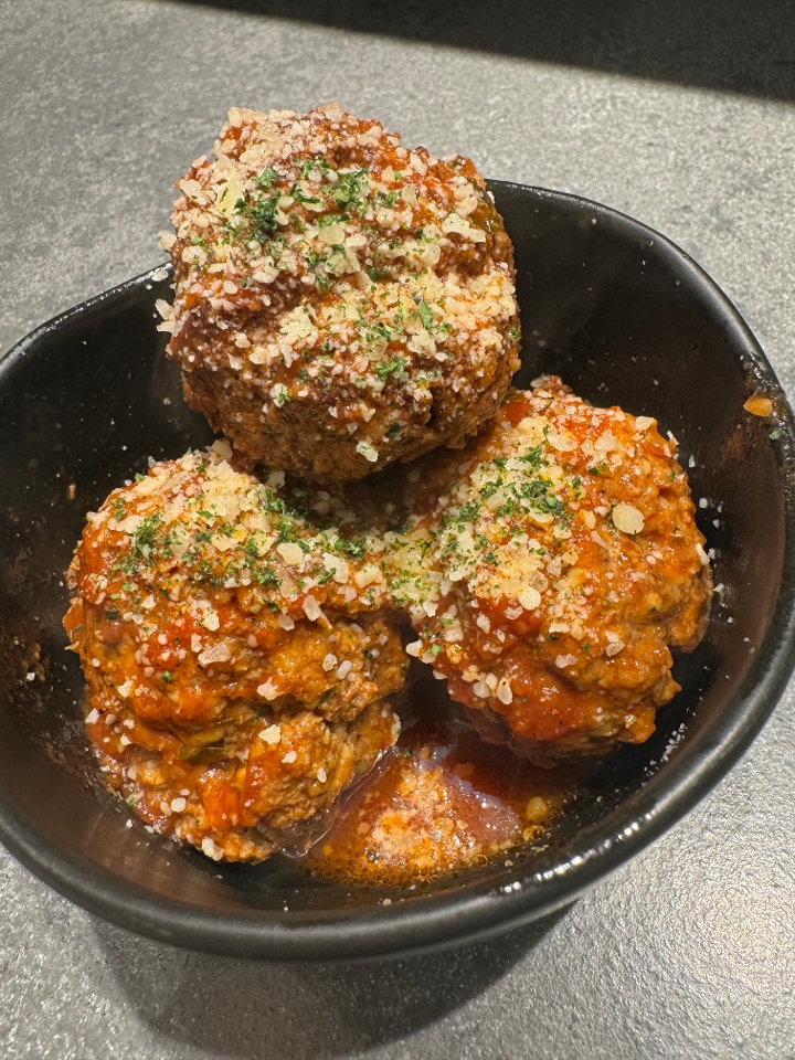 Side of meatballs.