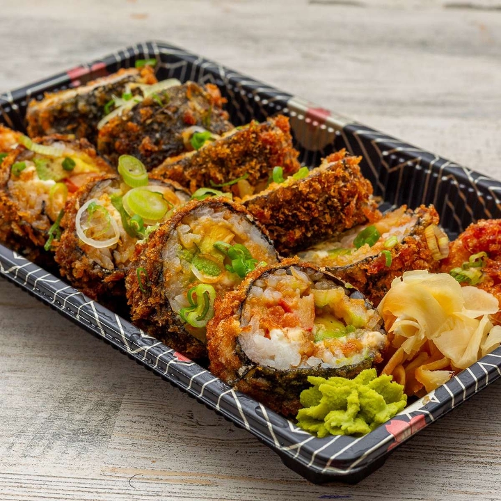 Crunch Salmon Maki.
