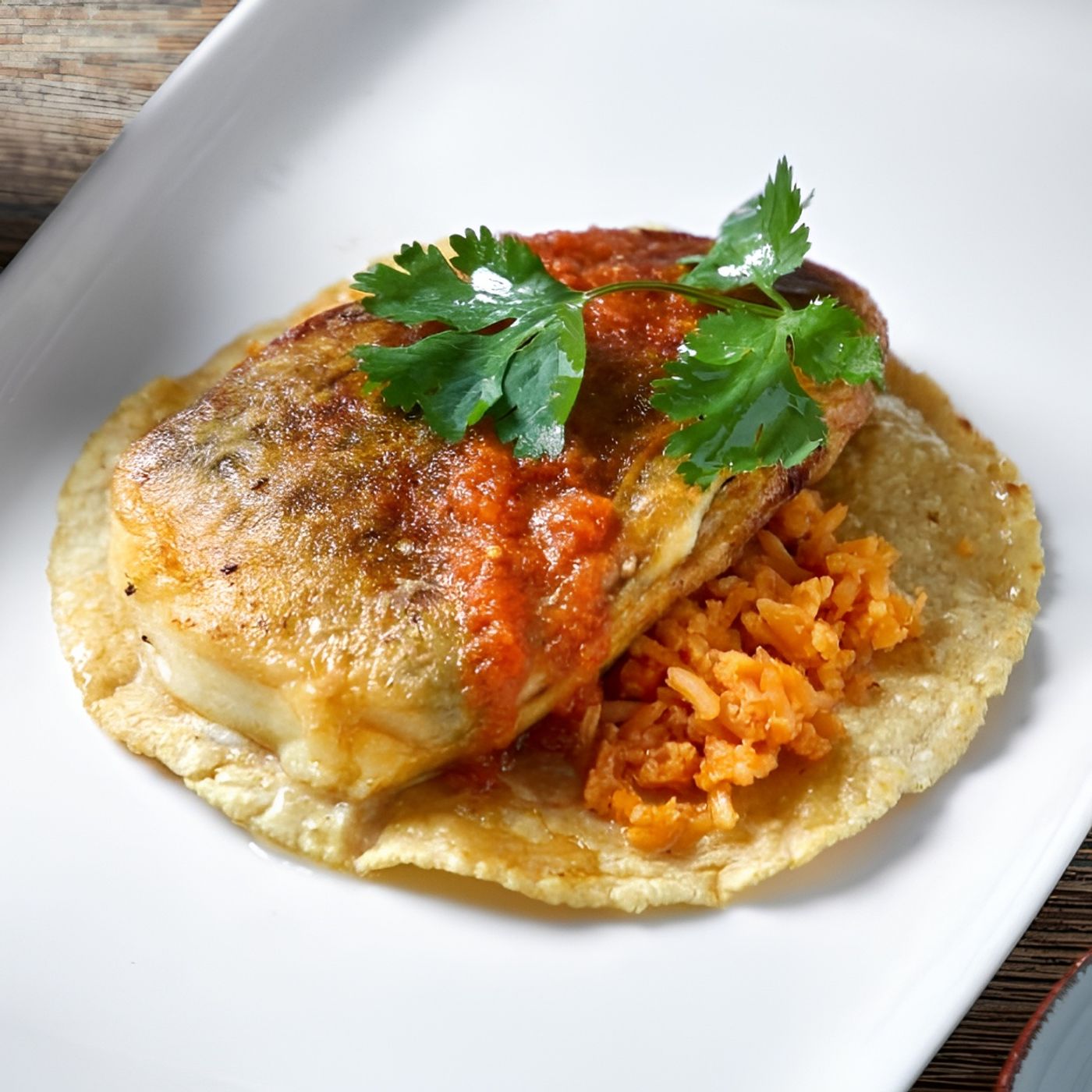 Chile Relleno Pepper Taco.