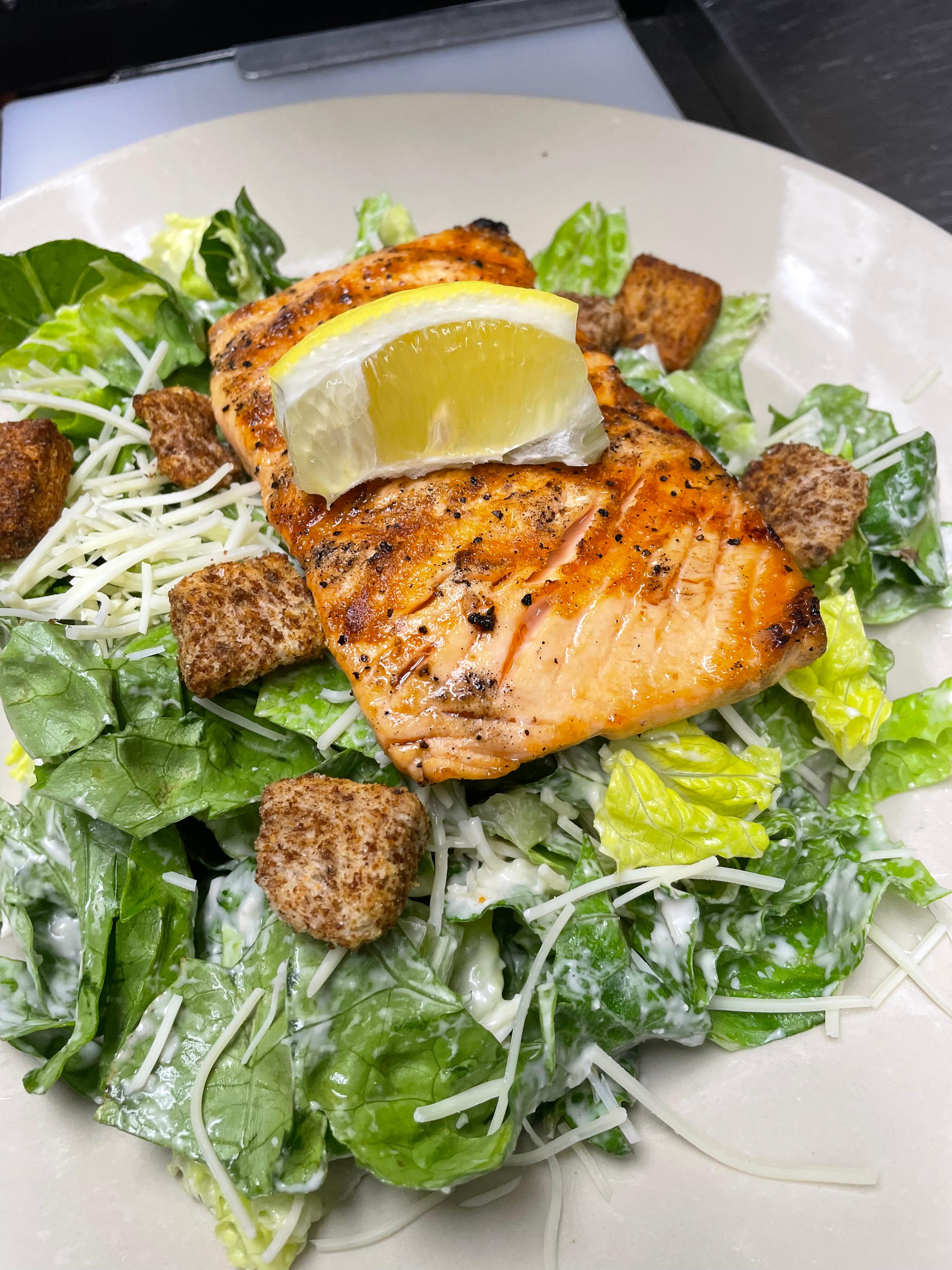 Salmon Caesar.