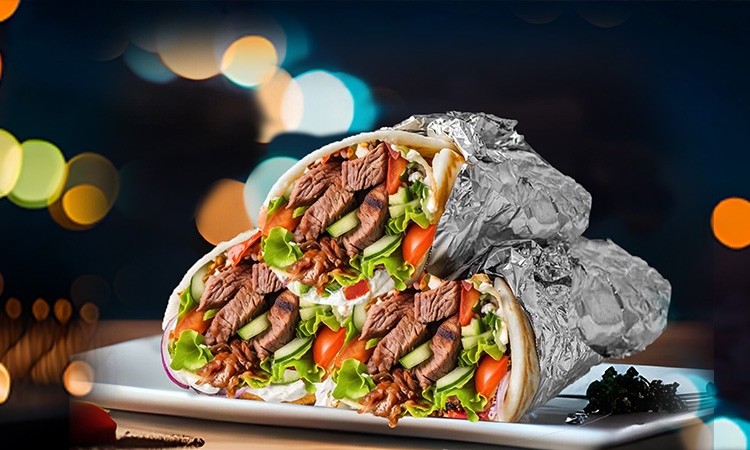Lamb Gyro Pita.