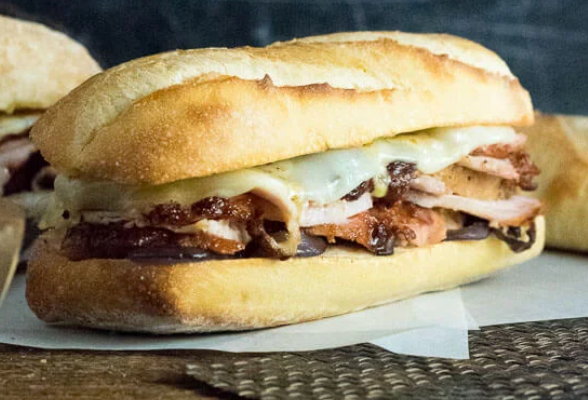 Roasted Pork Sandwich.