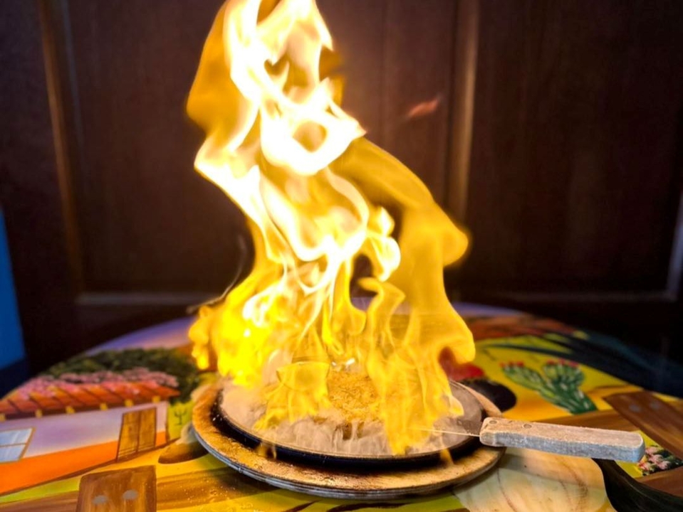 Flaming Cheese.