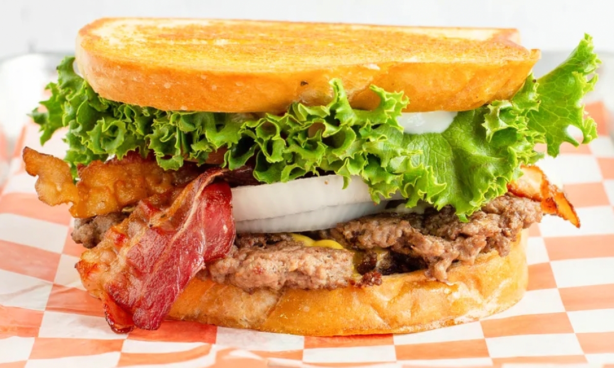 Bacon Sourdough Swiss Supreme.