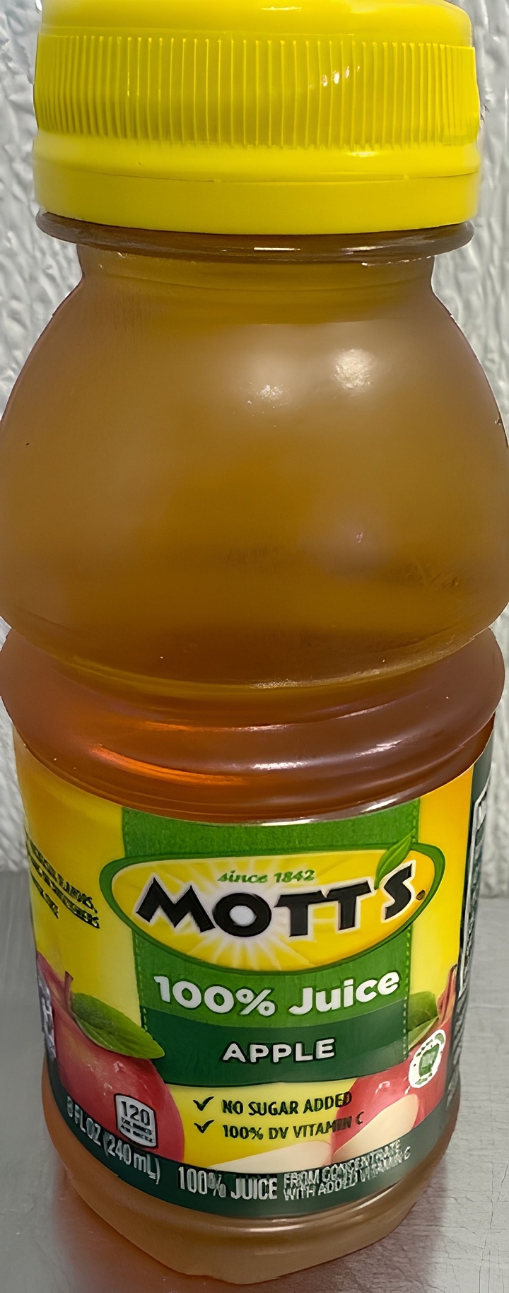 Bottled Apple Juice.