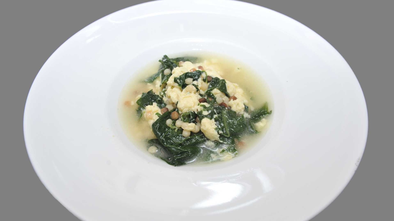 Stracciatella Soup.