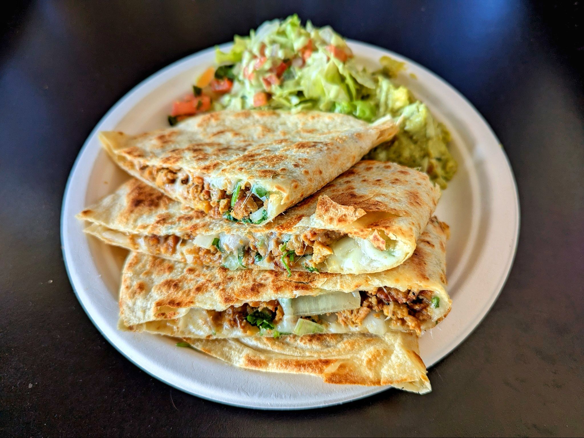 Chicken Quesadilla.