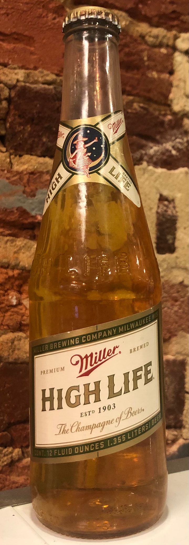 Miller High Life 12oz.