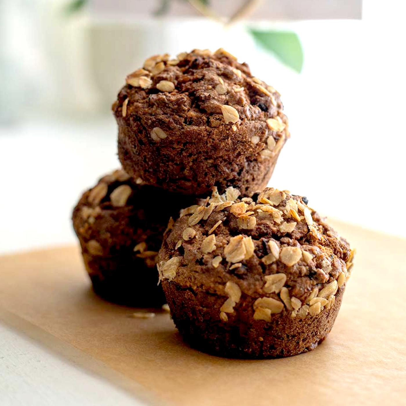 Zucchini Carrot Morning Muffins.