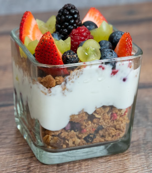 Homemade Parfait.