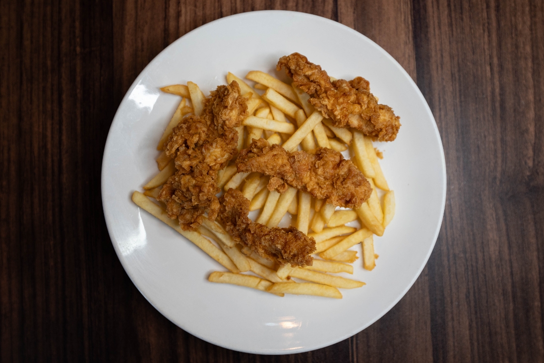 Kids Chicken Strips.