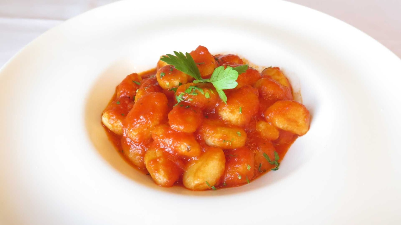 Gnocchi al Pomodoro.