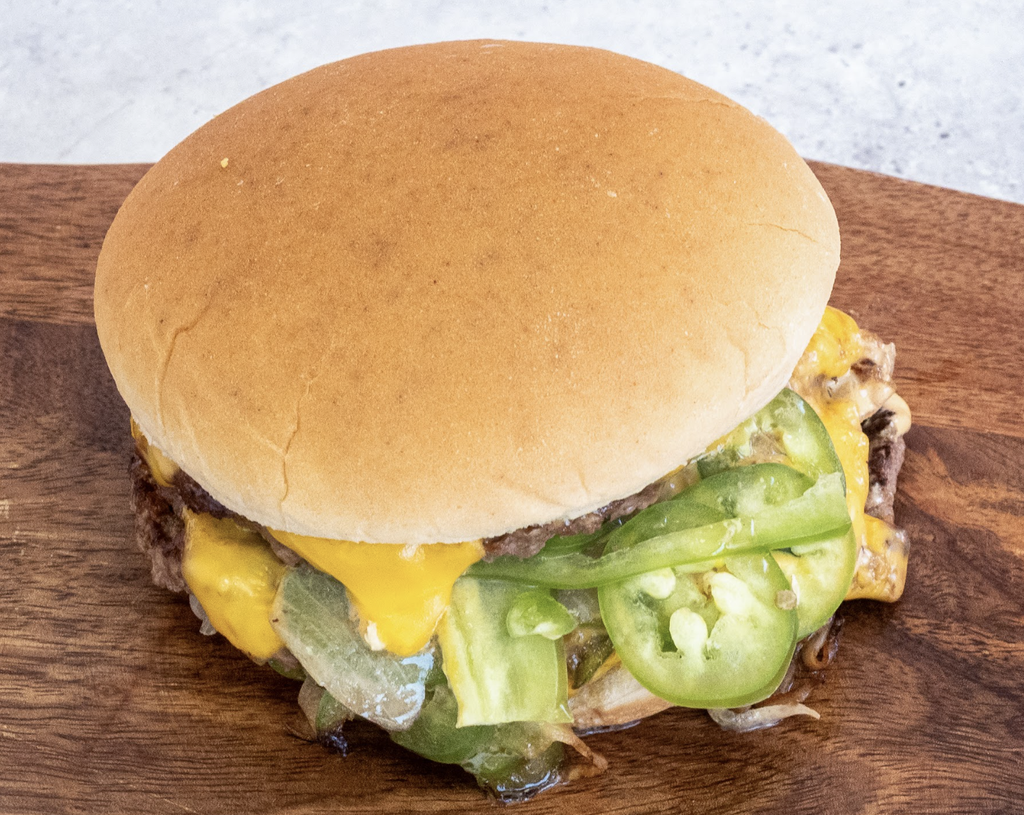 Double Jalapeno Smash.