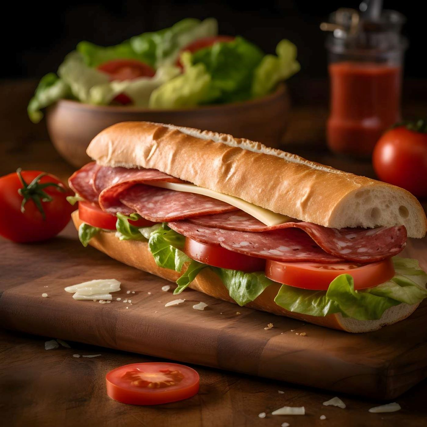 Salami Sub.