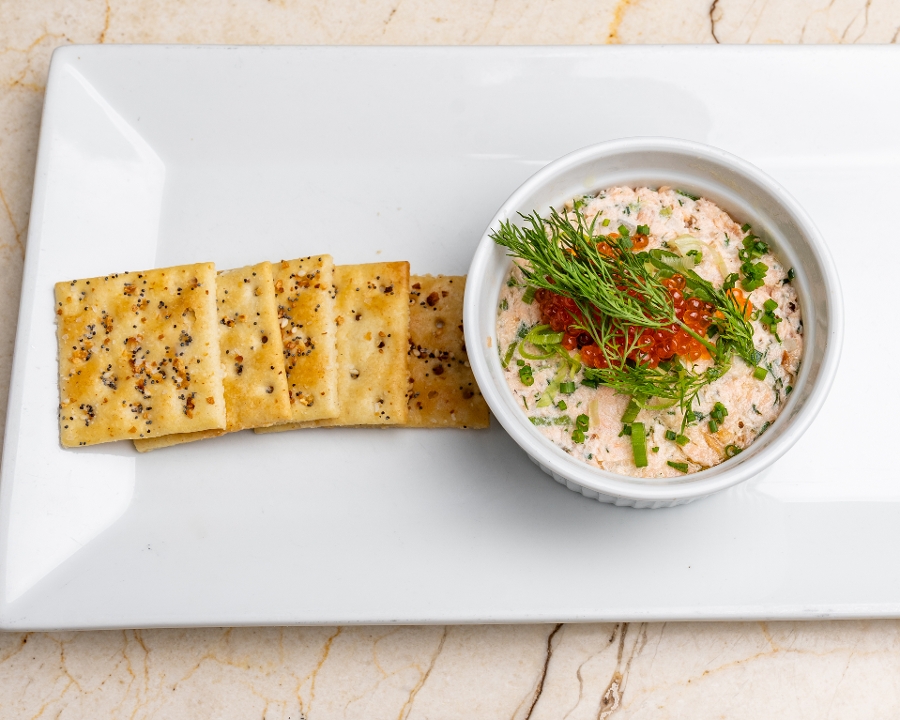 Smoked Salmon Rillettes.