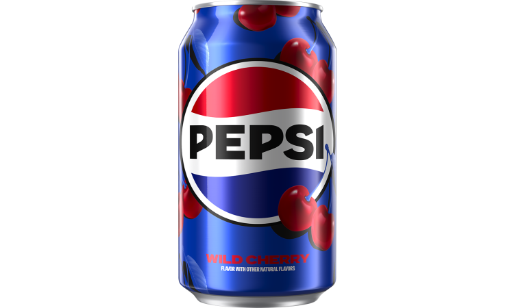 Wild Cherry Pepsi - 12oz Can.