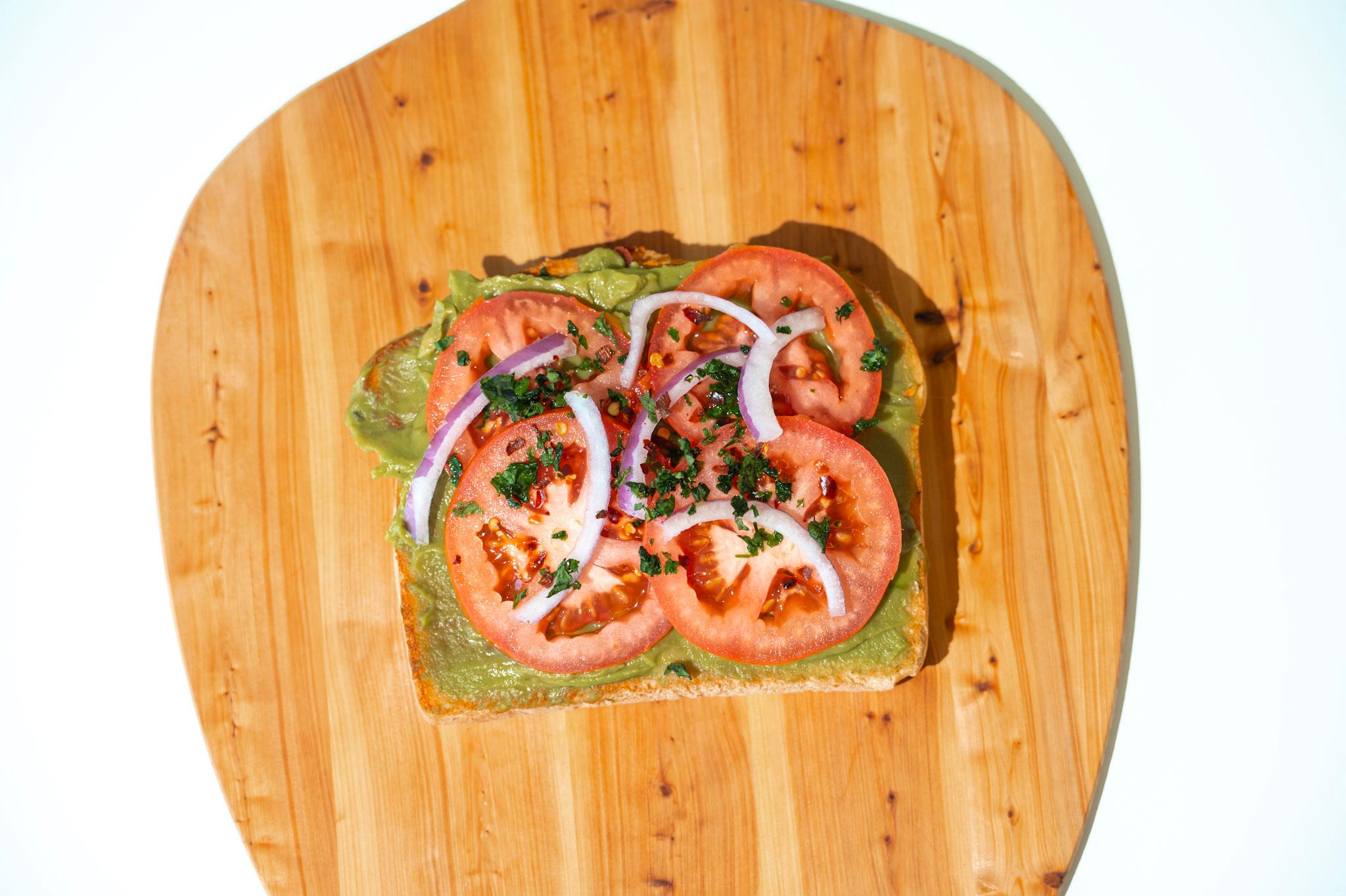 Avocado & Tomato.