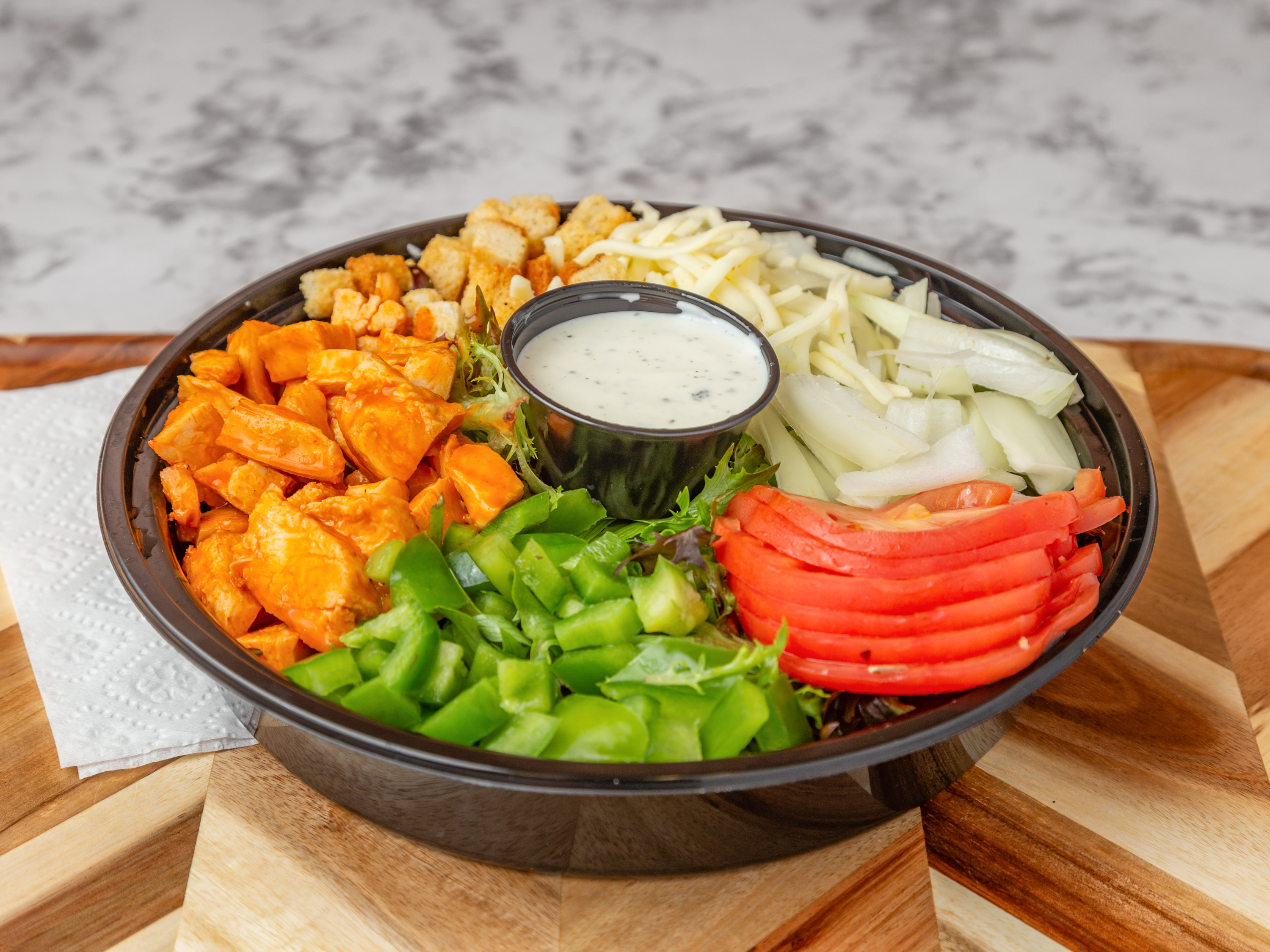 Buffalo Chicken Salad.