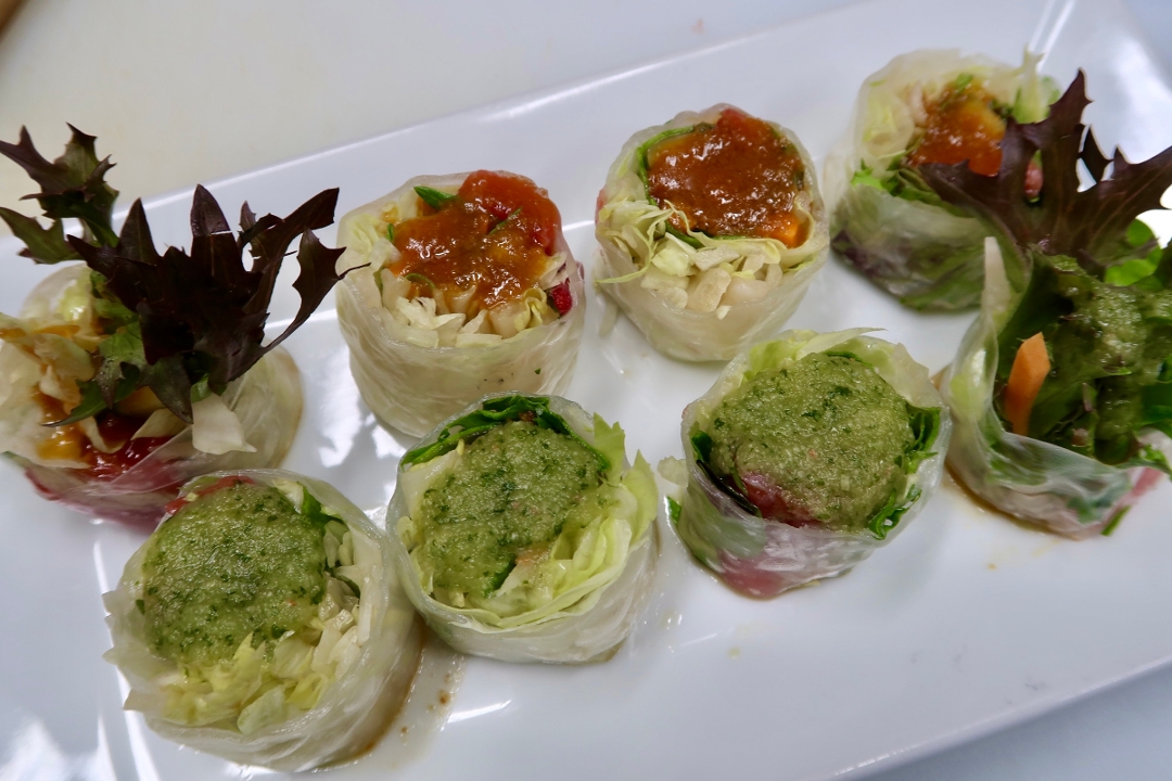 4. Vegetable Rolls.