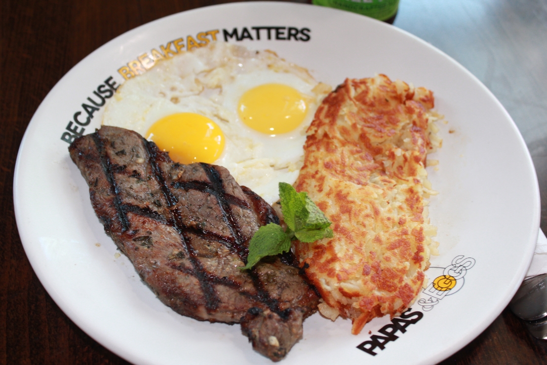 Steak & Eggs.