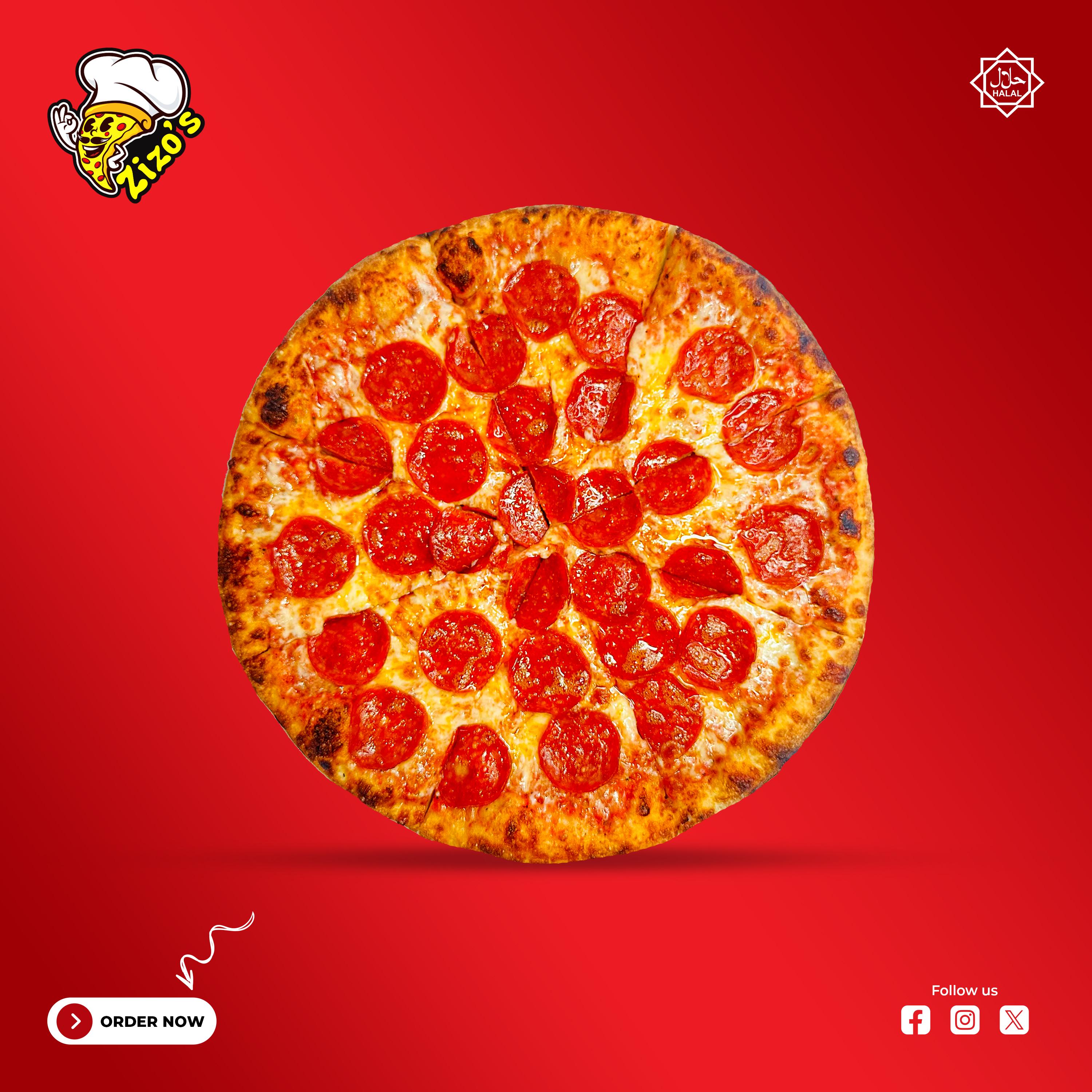Pepperoni Pizza.