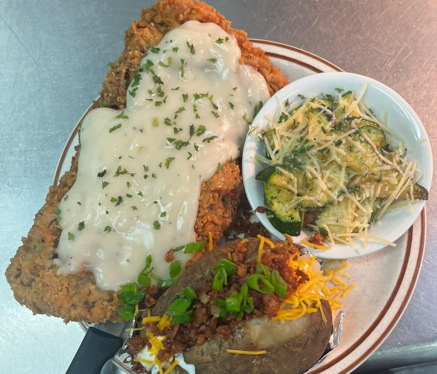 Chicken Fried Steak.