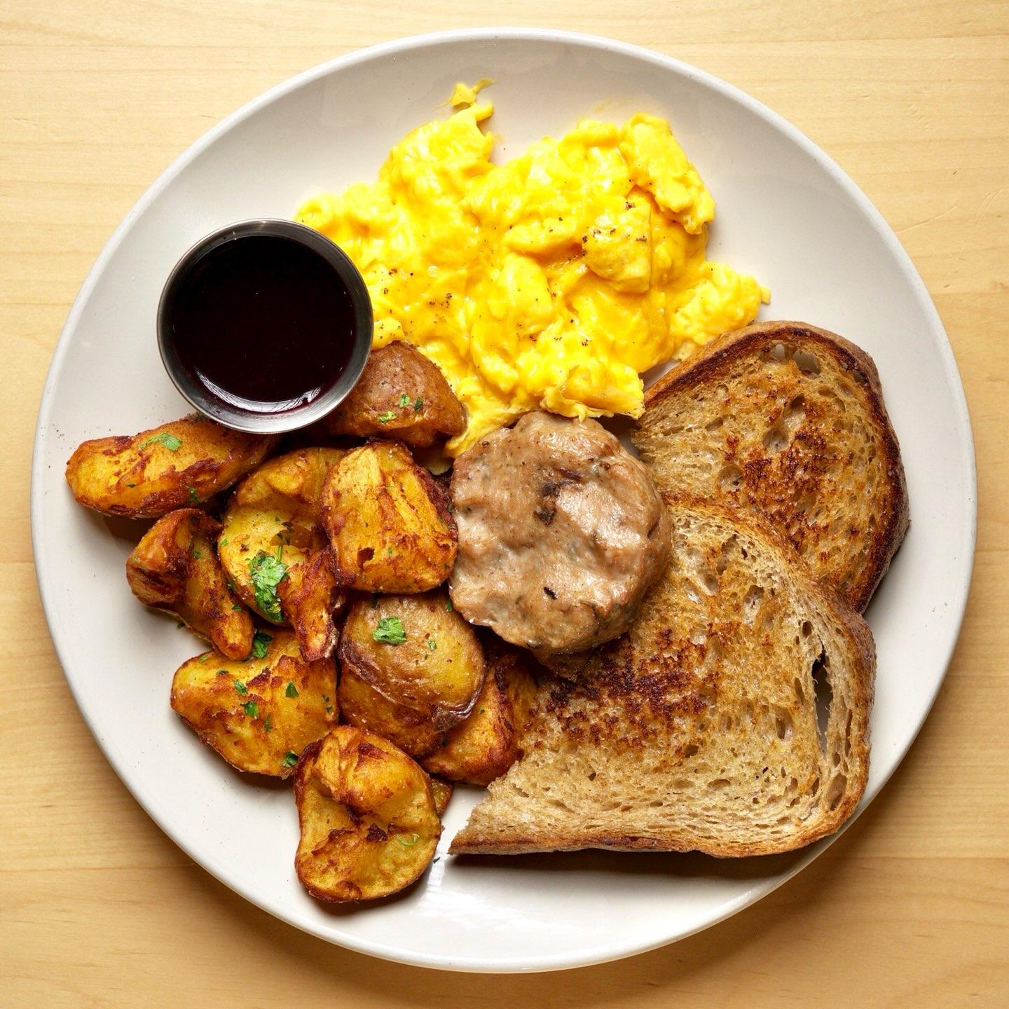 Farmer's Market Breakfast Plate.