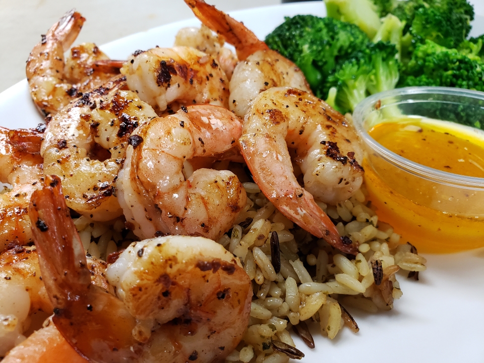 Grilled Shrimp.
