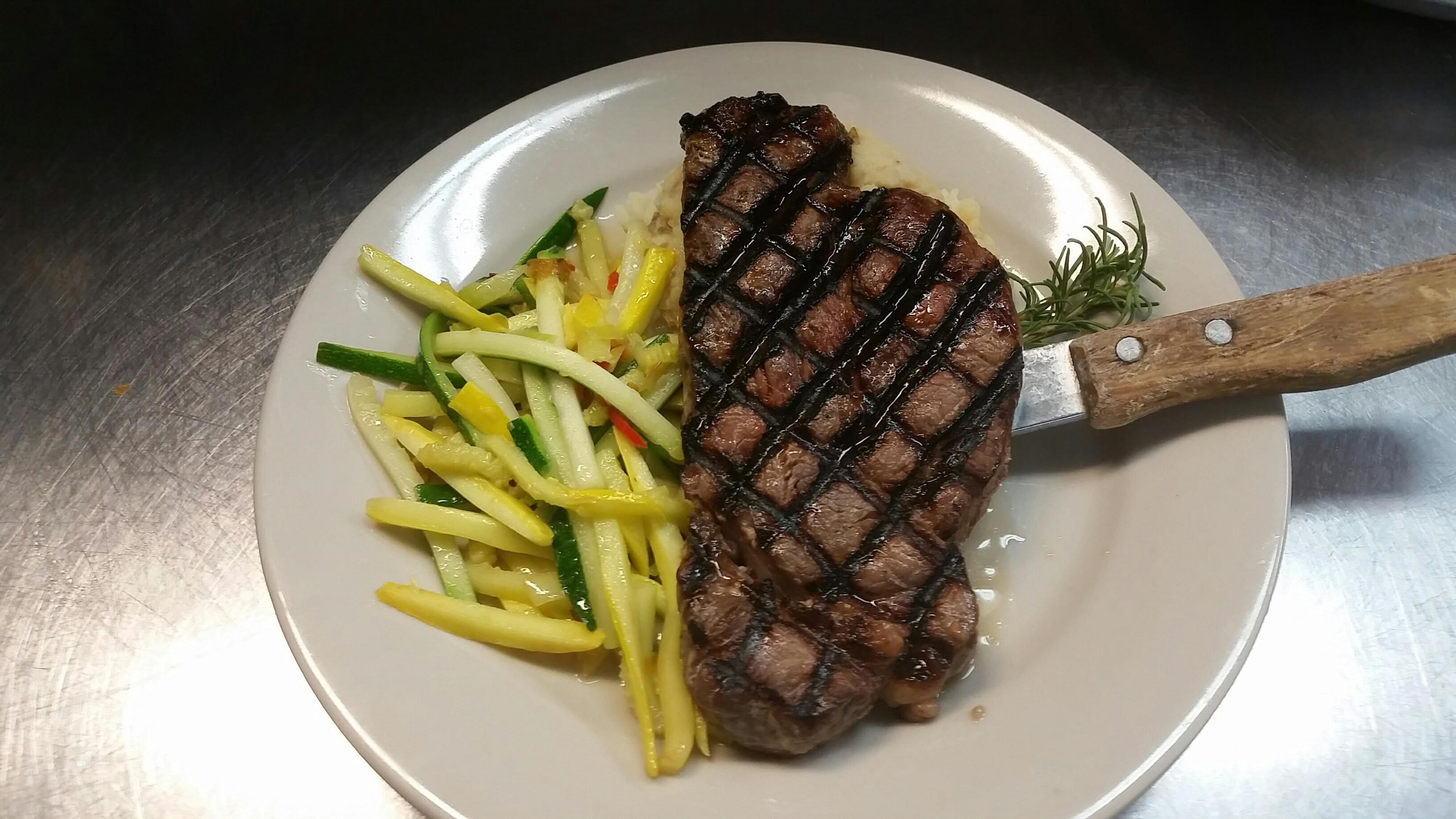IRISH WHISKEY STEAK.