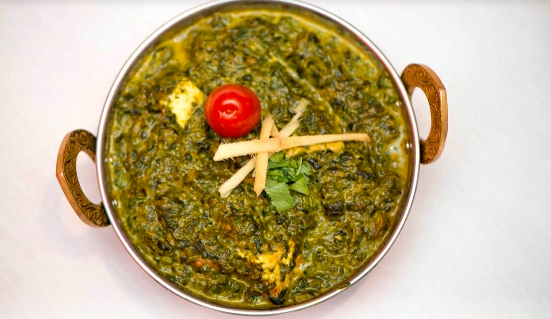 Palak Paneer.
