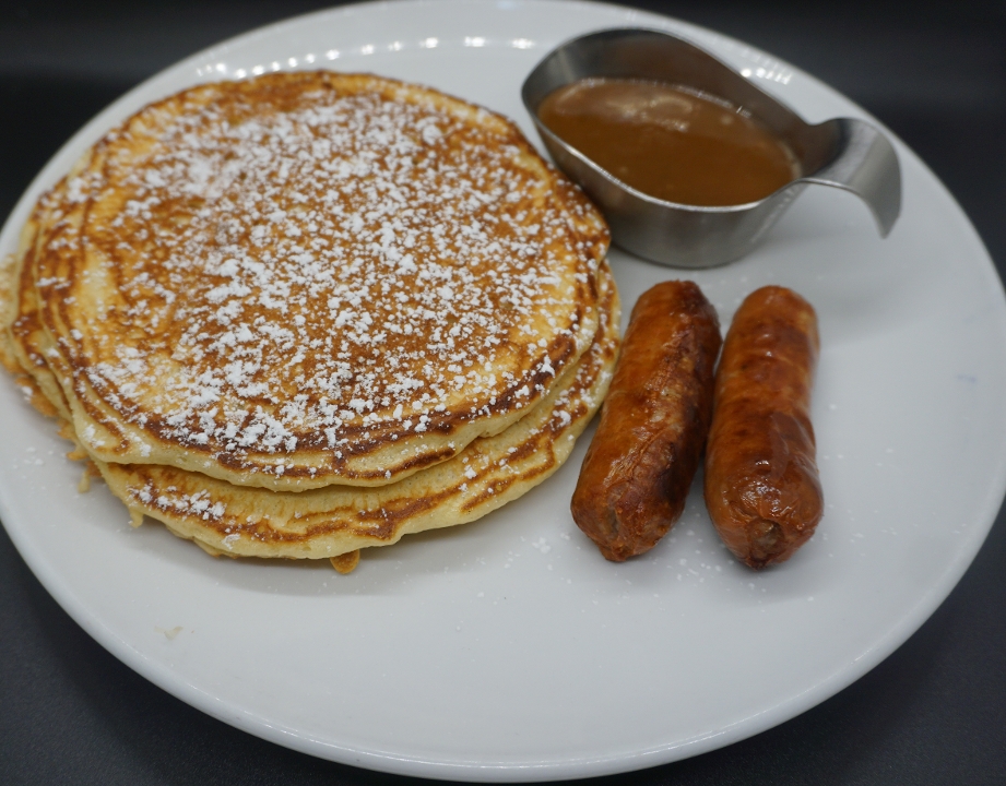 Pancakes and Sausage.