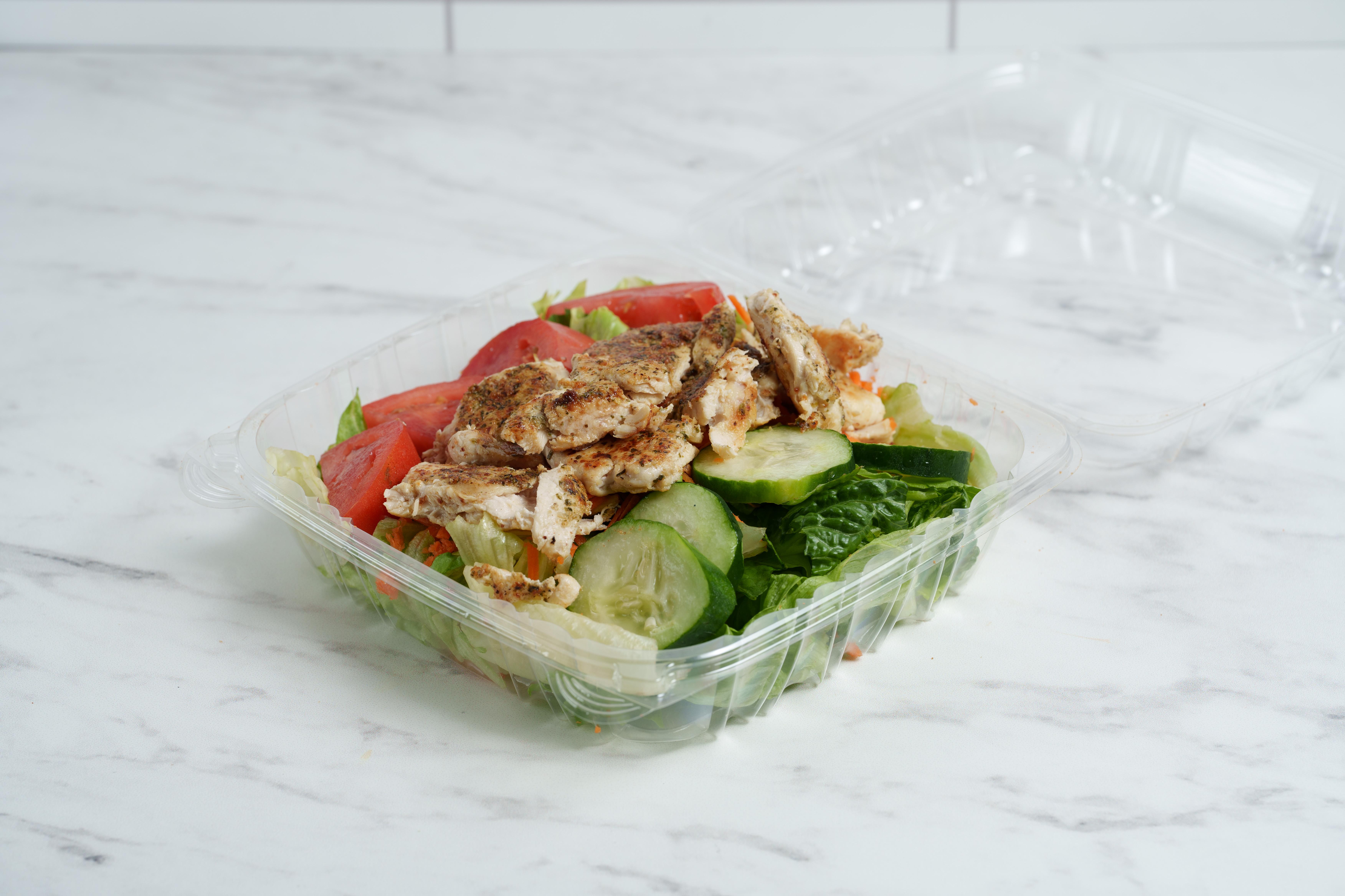 Grilled Chicken Breast Salad.