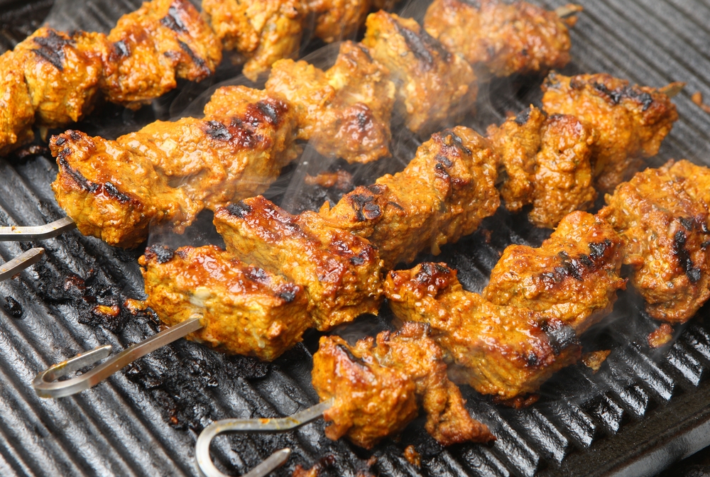 Chicken Tikka Kebab.
