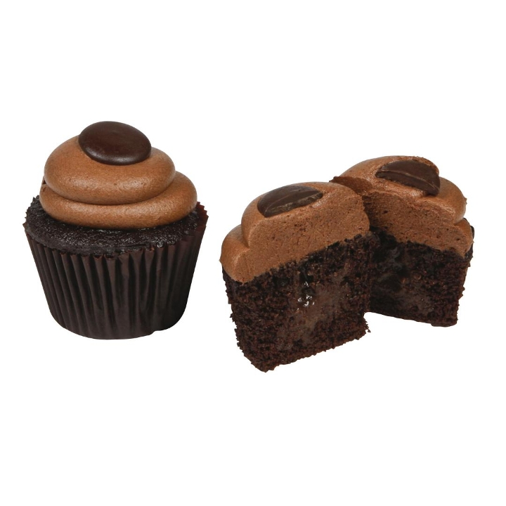 Chocolate Cupcake with Deep Chocolate Frosting 4-Pack.