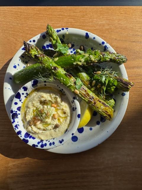 WOOD FIRED ASPARAGUS.