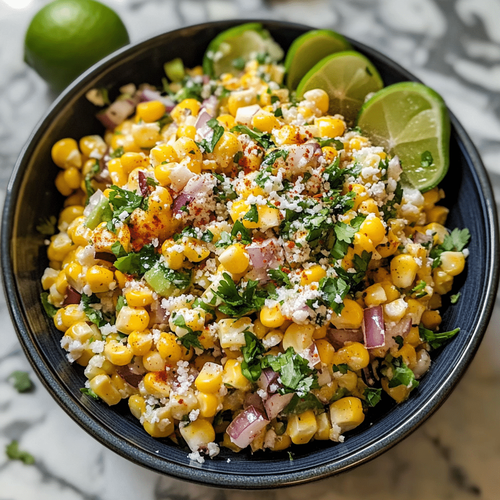Mexi-Streetcorn Salad GF.