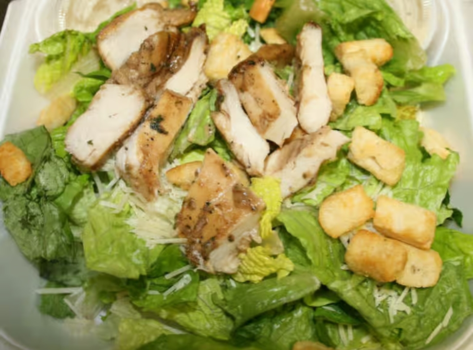 LG Fajita Seasoned Chicken Caesar Salad.