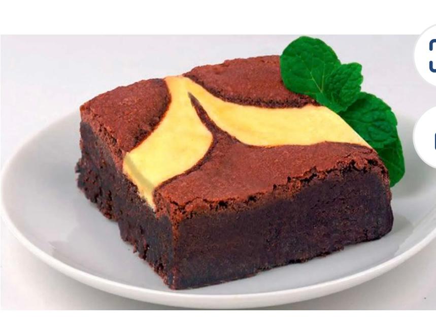 BROWNIE CHEESE CAKE.