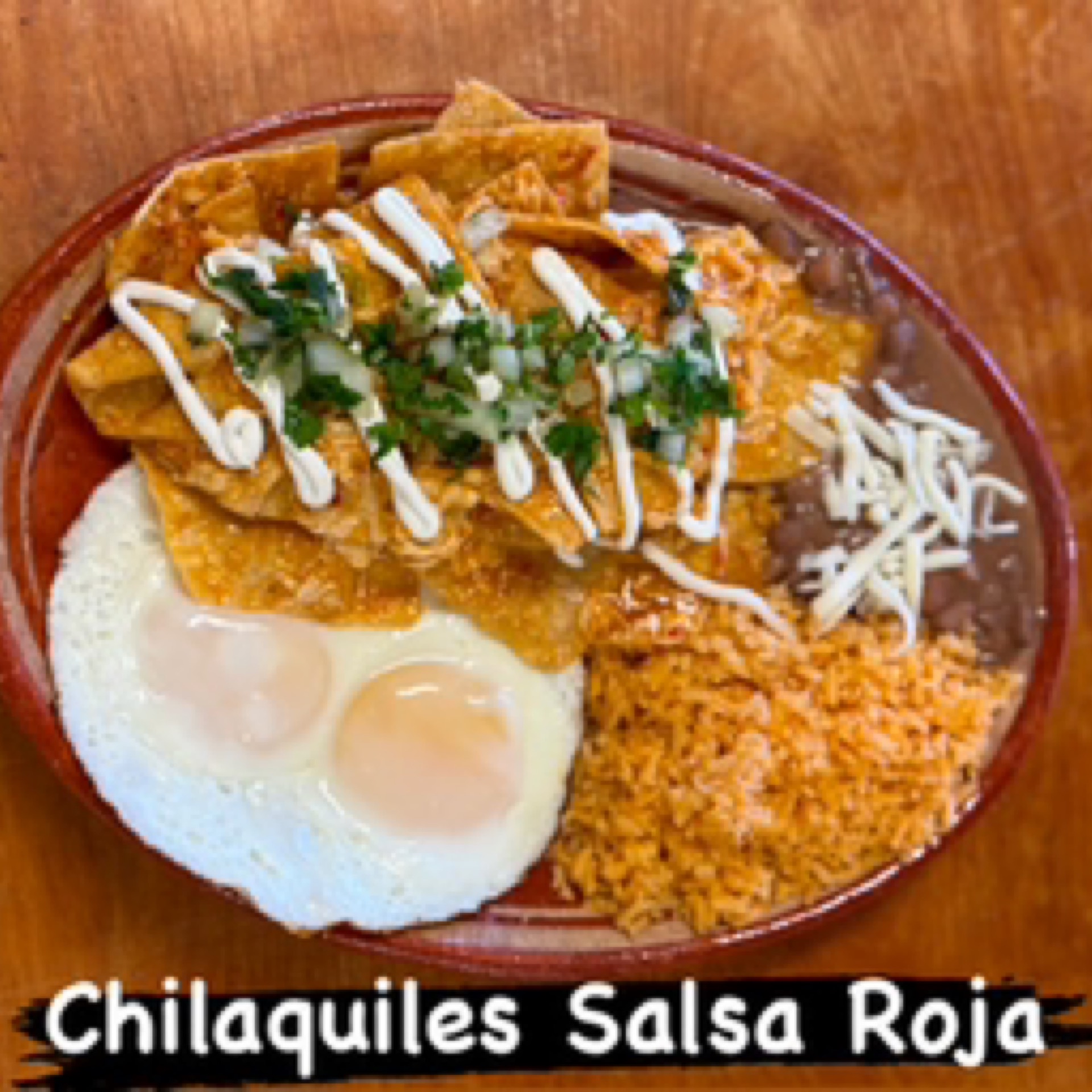 Chilaquiles.